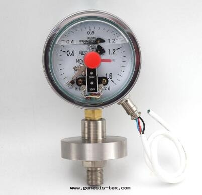 耐震電(diàn)接點(diǎn)双(shuāng)金(jīn)屬温(wēn)度(dù)計(jì)